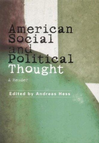 American Social and Political Thought