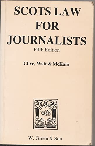 Scots law for journalists