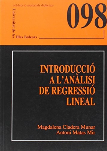 Introducció a l'anàlisi de regressió lineal
