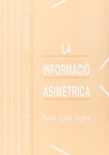 La informació asimètrica