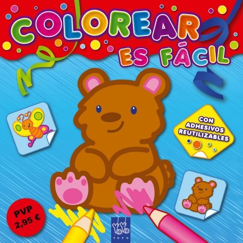 Colorear es fácil azul 2