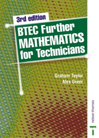 Mathematics for Technicians