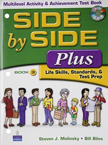 Side by Side Plus 3 Multilevel Activity and Achievement Test Book with CD-ROM