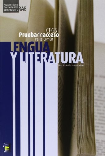 Lengua y literatura, prueba de acceso a ciclo formativo de grado superior