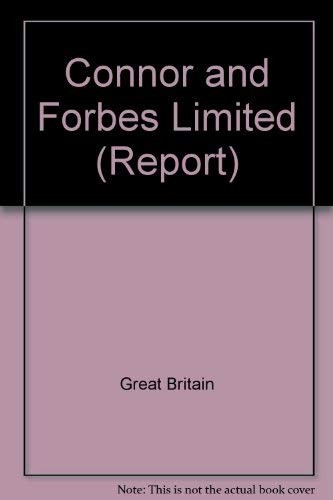 Connor and Forbes Limited
