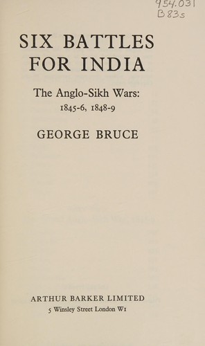 Six battles for India