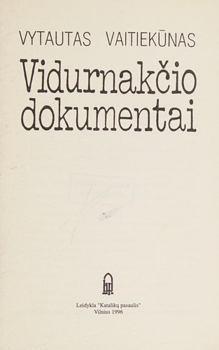 Vidurnakčio dokumentai
