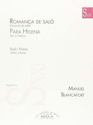 Romança de saló; Para Helena