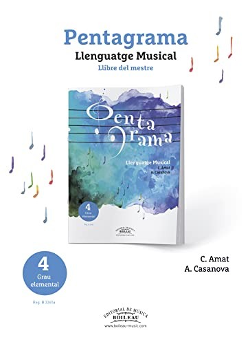 Pentagrama. Acompanyaments Català Lleng Elem 4 Elemental NOVA EDICIÓ