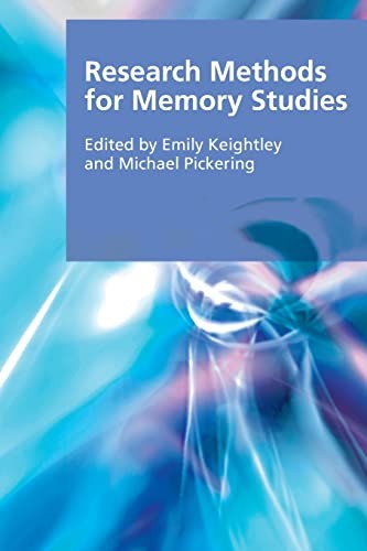 Research Methods for Memory Studies