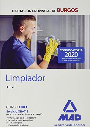 Limpiador de la Diputación Provincial de Burgos. Test