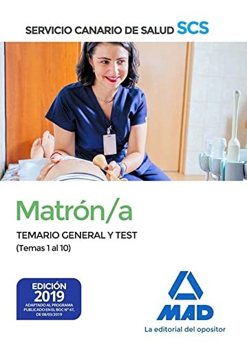 Matrón/a del Servicio Canario de la Salud. Temario general y test