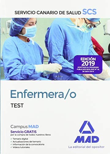 Enfermera/o del Servicio Canario de Salud. Test
