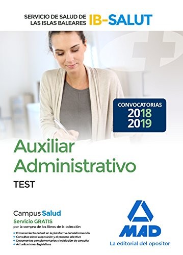 Auxiliar Administrativo del Servicio de Salud de las Illes Balears . Test