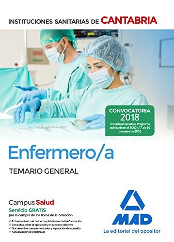Enfermero/a de las Instituciones Sanitarias de Cantabria. Temario general