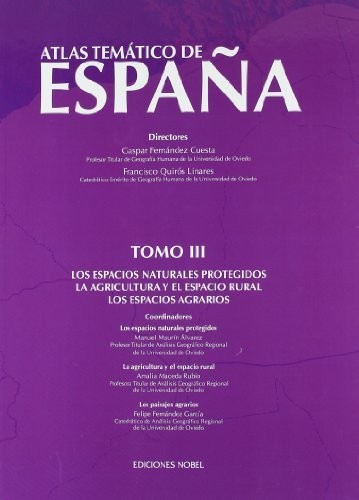 Atlas temático de España. Tomo III
