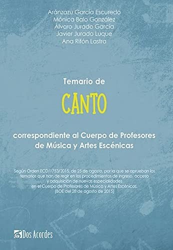 Temario de Canto