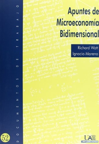 Apuntes de microeconomía bidimensional