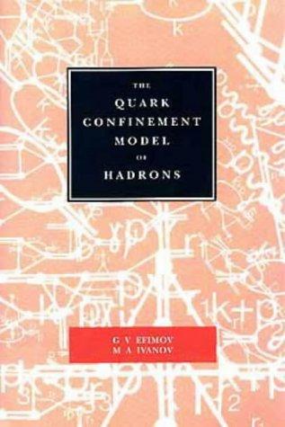The quark confinement model of hadrons