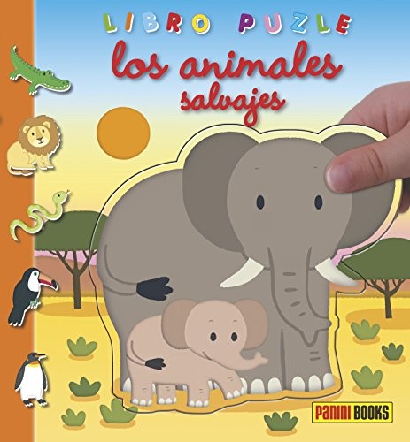 Los animales salvajes. Libro puzle