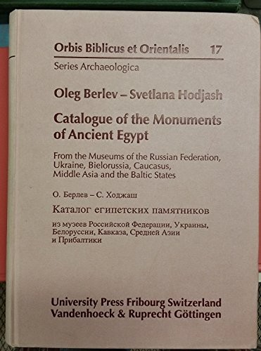 Catalogue of the monuments of ancient Egypt
