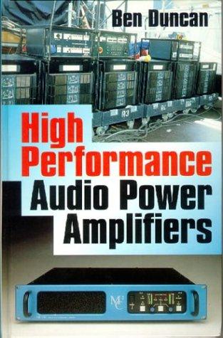High perfomance audio power amplifiers for music performance and reproduction