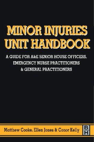 Minor injuries unit handbook
