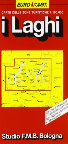 Carte delle zone turistiche 1:100.000