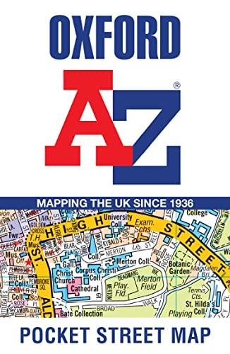 Oxford a-Z Pocket Street Map