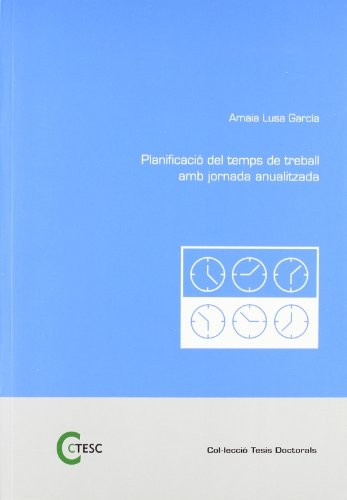 Planificació del temps de treball amb jornada anualitzada