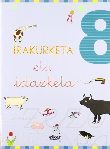 Irakurketa eta idazketa koadernoa 8