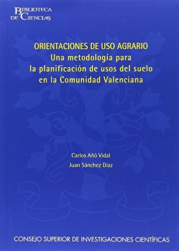 Orientaciones de uso agrario