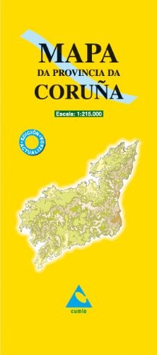 Mapa da provincia da Coruña