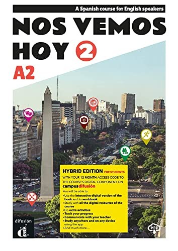 Nos vemos Hoy 2- Edición Híbrida - Spanish course for English speakers