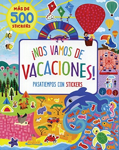 Nos vamos de vacaciones- mas de 500 stickers-parragon