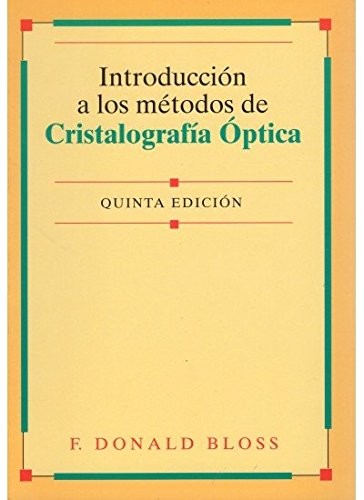 INTROD.METODOS CRISTALOGRAFIA OPTICA