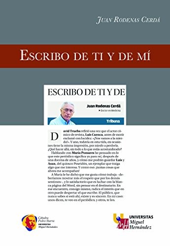 Escribo de ti y de mí