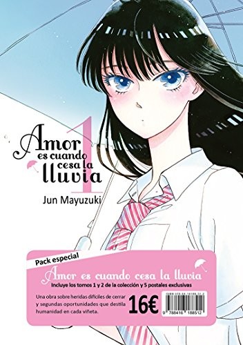 Amor es cuando cesa la lluvia, vol. 1 y 2 Pack