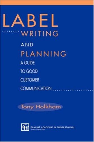 Label writing and planning