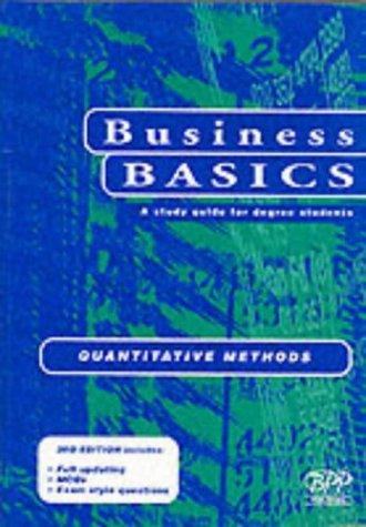 Quantitative Methods (Business Basics)