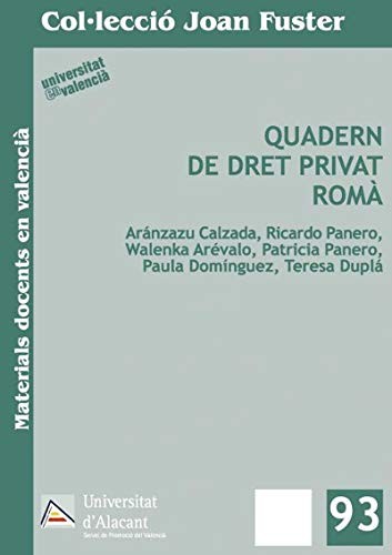 Quadern de dret privat romà