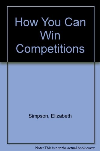 How you can win competitions
