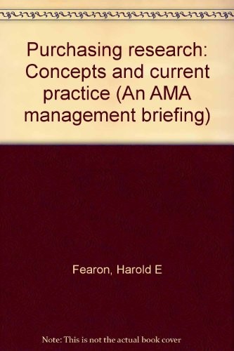 Purchasing research