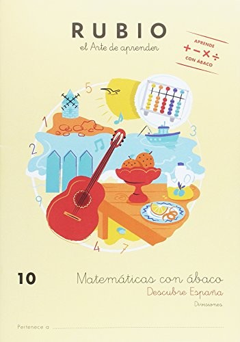 Matemáticas con ábaco 10. Descubre España