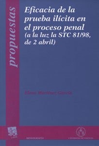 Eficacia de la prueba ilícita en el proceso penal