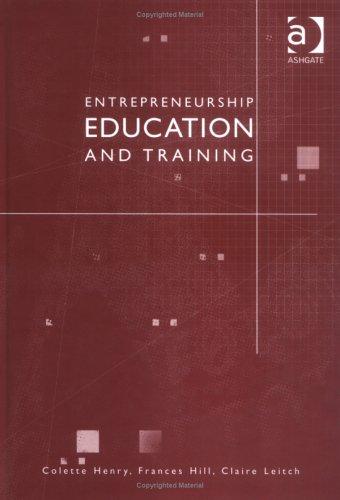 Entrepreneurship education and training