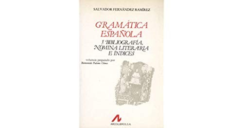 Bibliografía, nómina literaria e índices