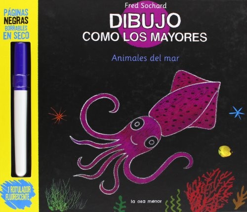 Dibujo como los mayores. Animales del mar