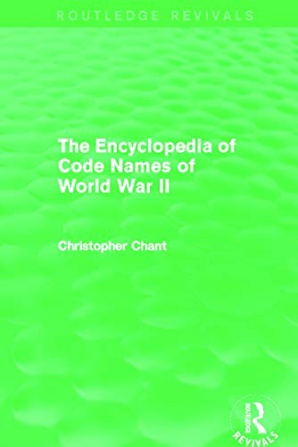 Encyclopedia of Codenames of World War II (Routledge Revivals)