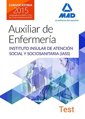 Auxiliares de enfermería del Instituto Insular de Atención Social y Sociosanitaria. Test